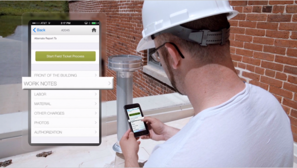 Employee using Dataforma