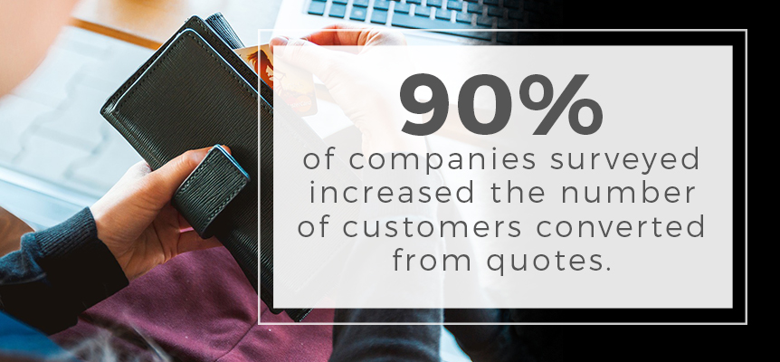 Increase your conversions from customer quotes with modernized field service management from Dataforma.